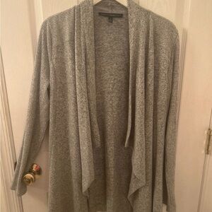 White House Black Market Heather Gray Cardigan